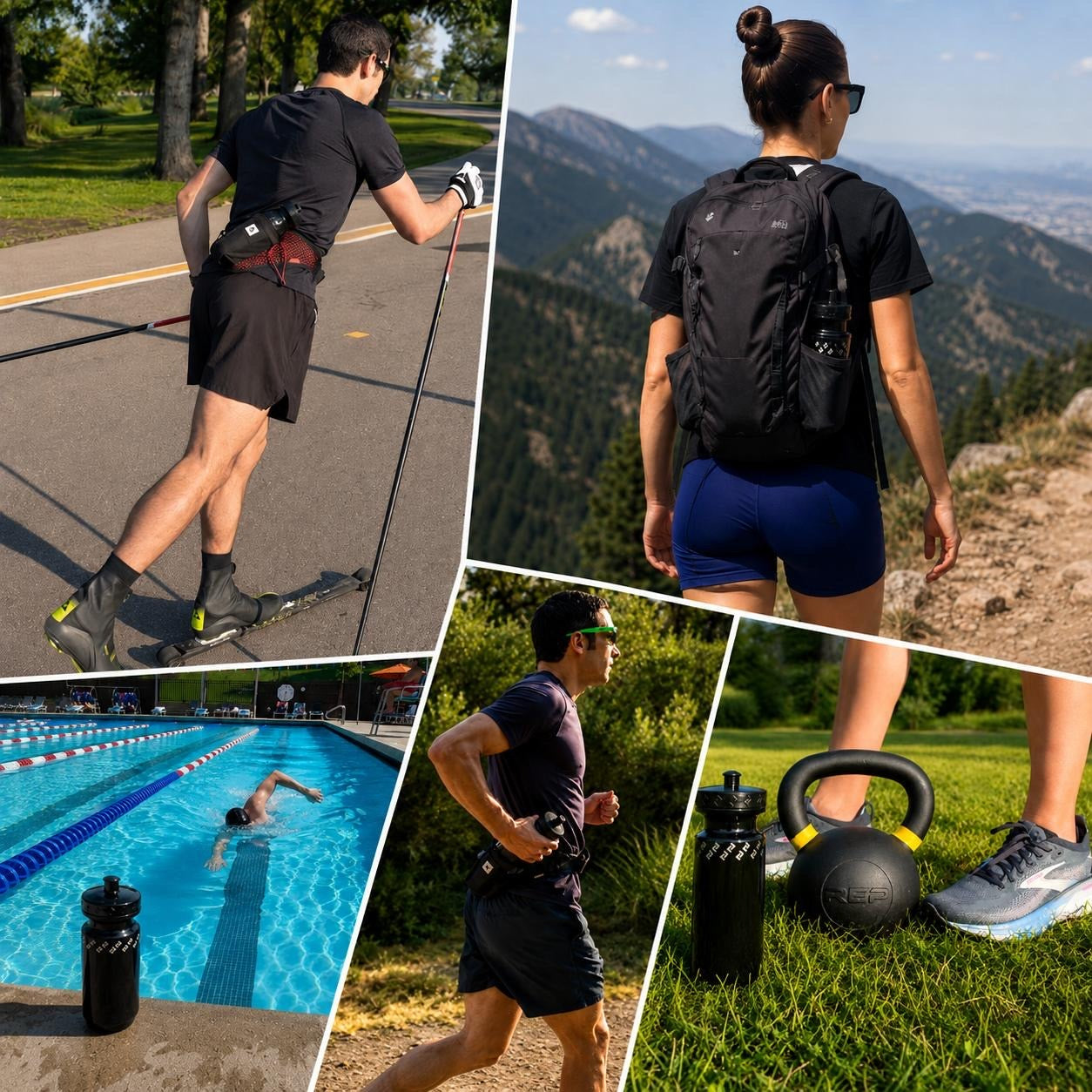 Premium Insulated Stainless Steel Sports Water Bottle